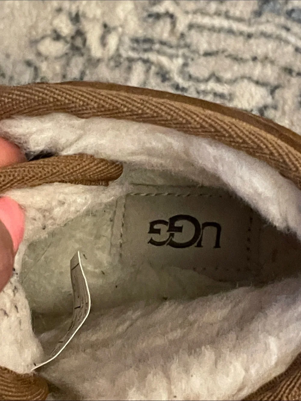 UGG Kids Chestnut Suede Shearling-Lined Chukka Boots